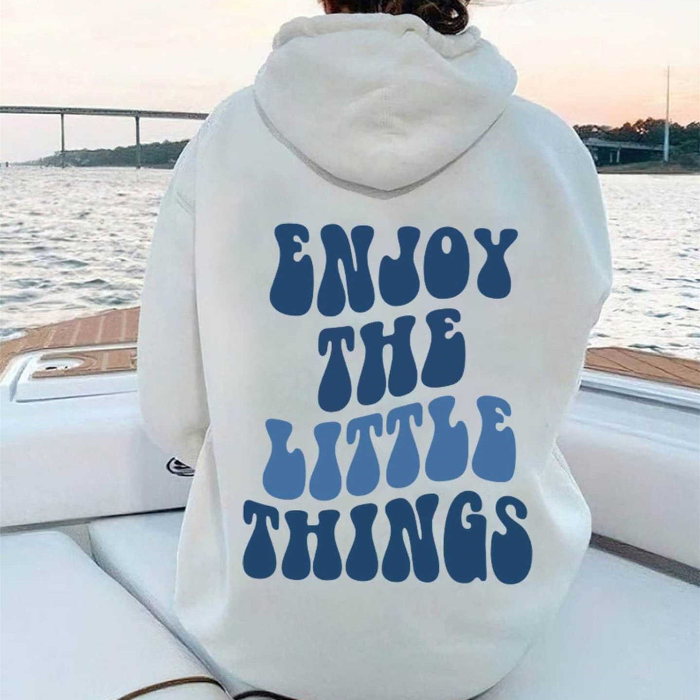 Women's Oversized Back Print Hoodie | Casual Graphic Sweatshirt
