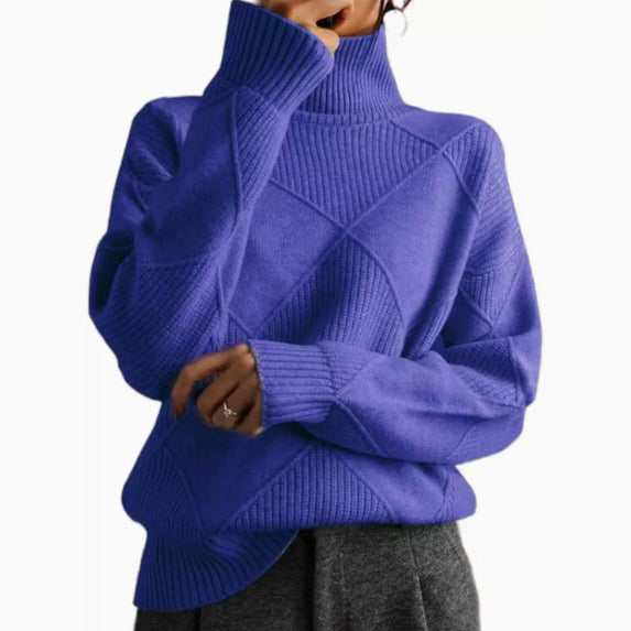 Women's Knit Pullover Sweater | Top