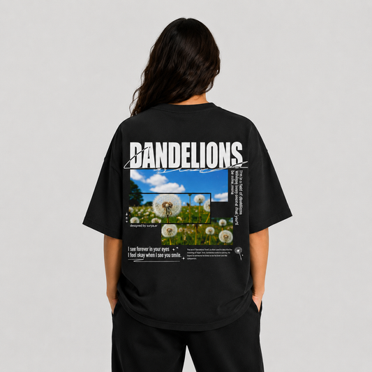Unisex Dandelions Graphic T-Shirt