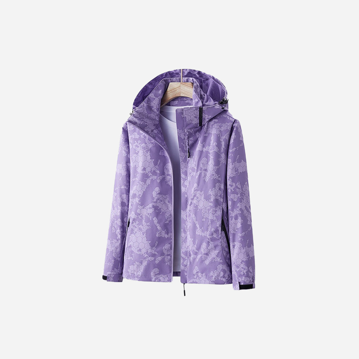 Women's Hooded Windbreaker Jacket | Outerwear