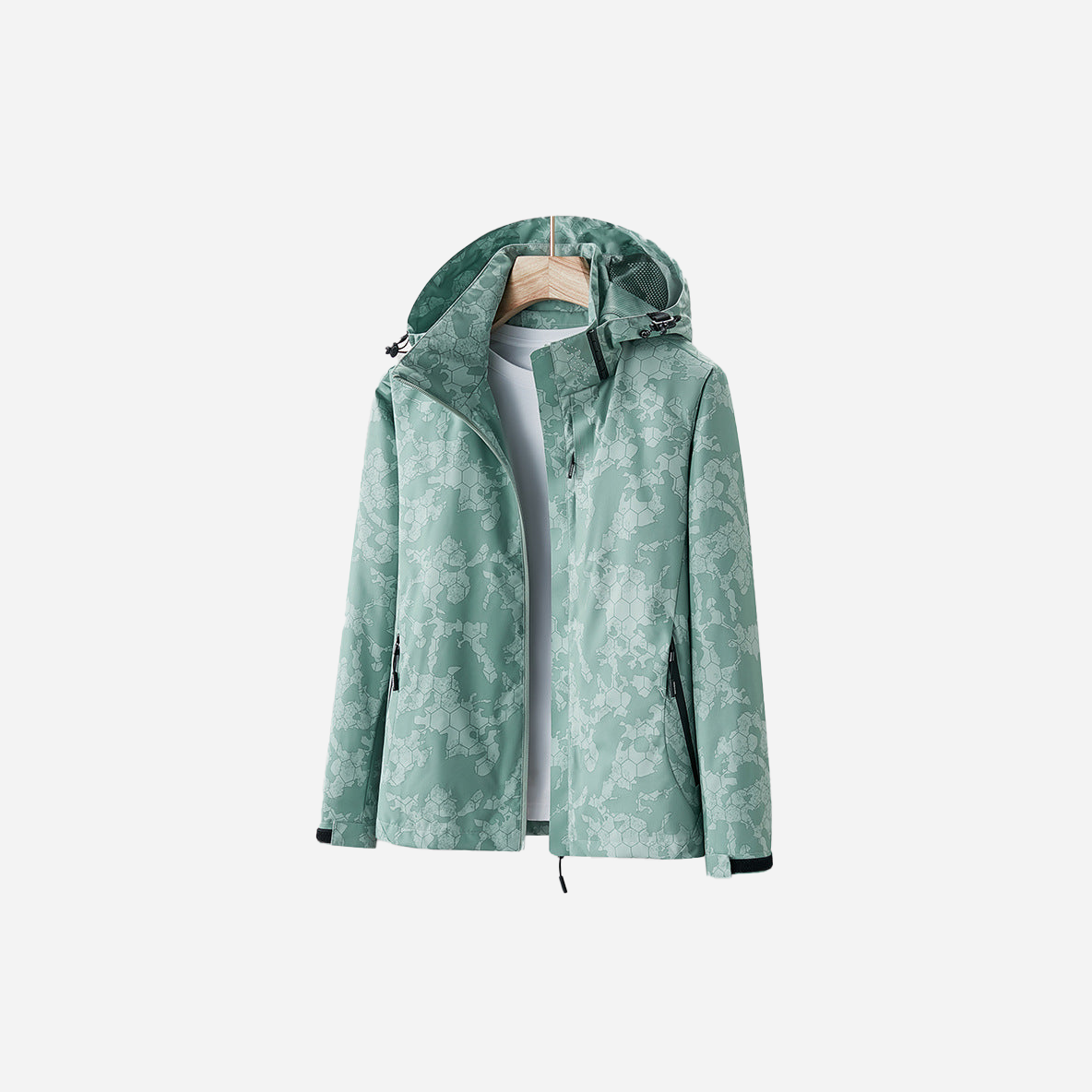 Women's Hooded Windbreaker Jacket | Outerwear
