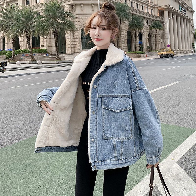 Women’s Loose Cotton Padded Jacket | Korean Casual Warm Outerwear