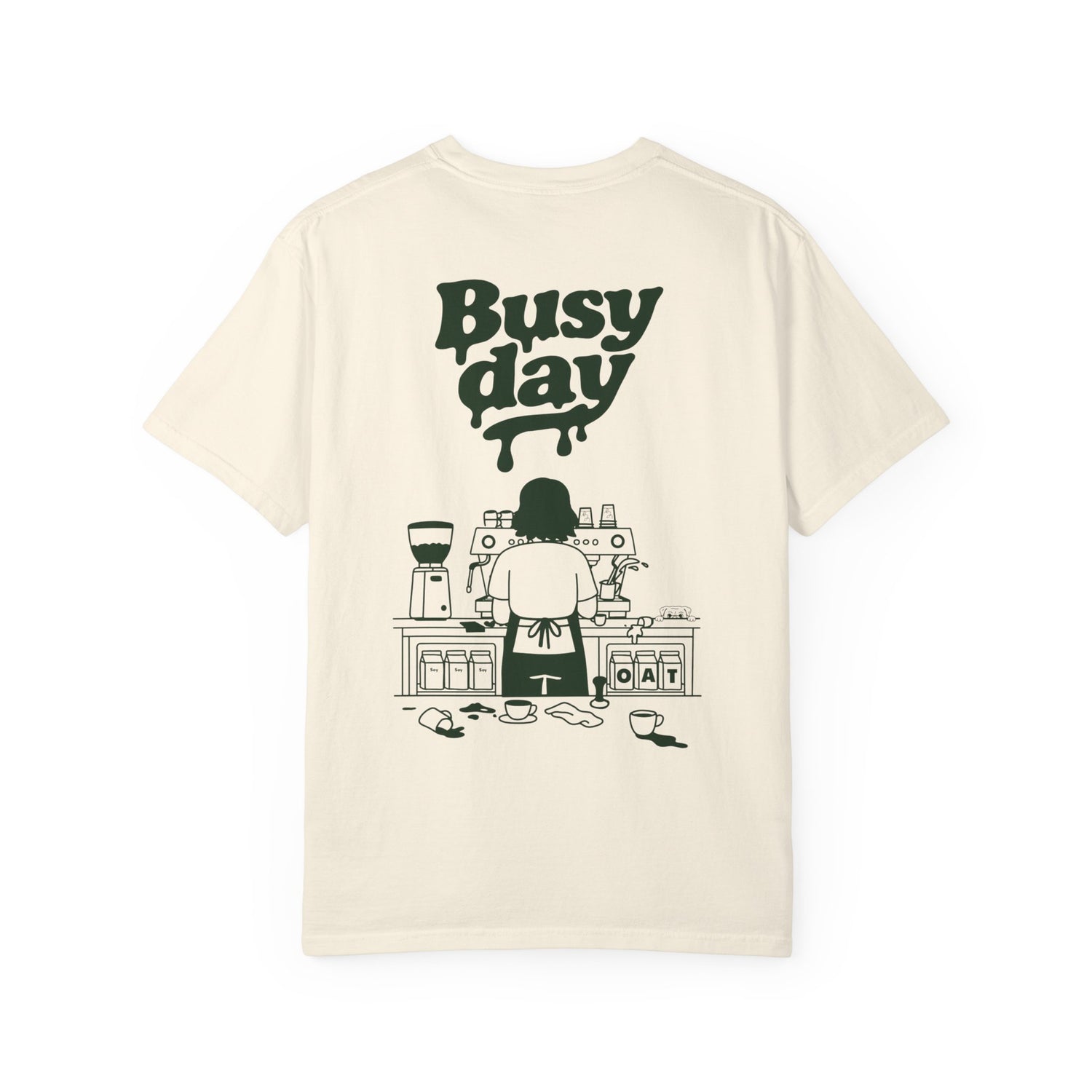 Busy Day Cafe T‑Shirt
