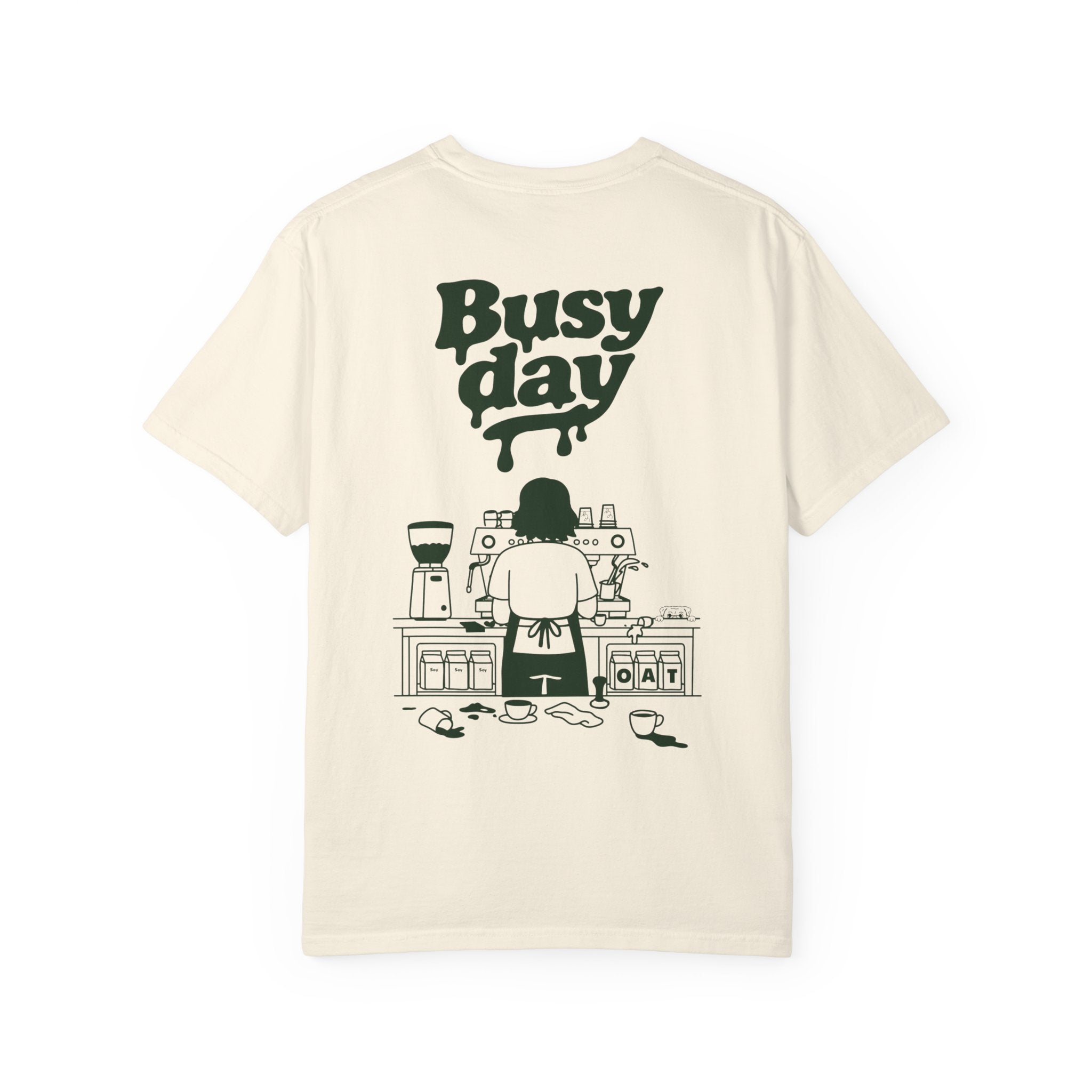 Busy Day Cafe T‑Shirt