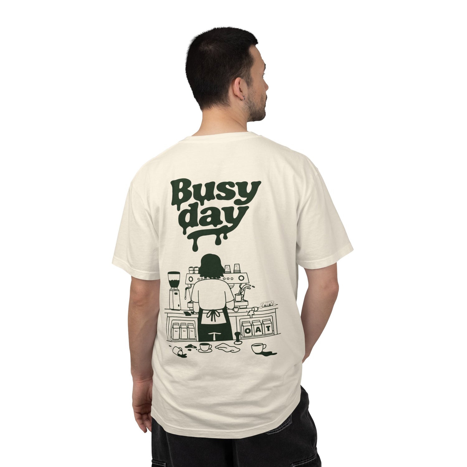 Busy Day Cafe T‑Shirt