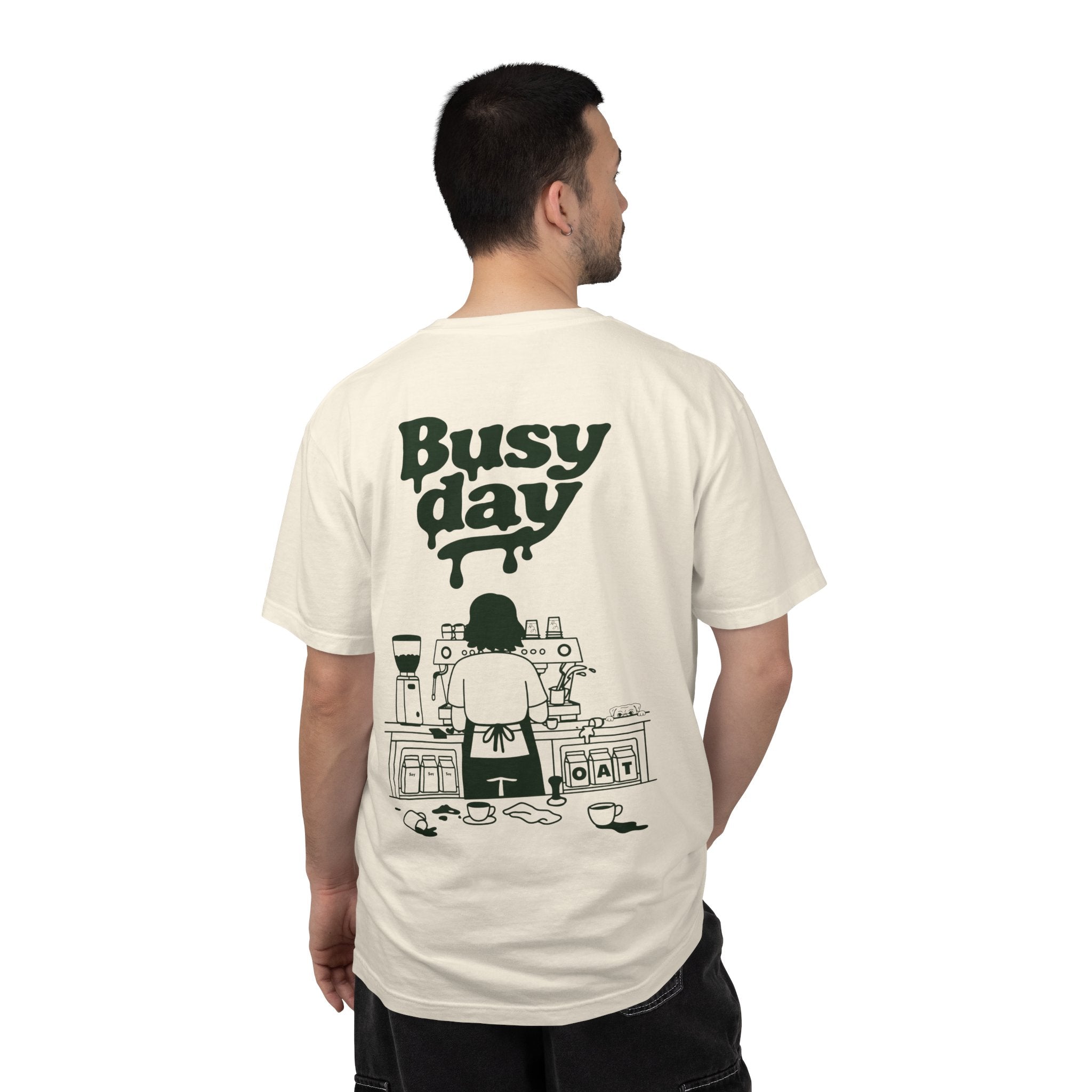 Busy Day Cafe T‑Shirt