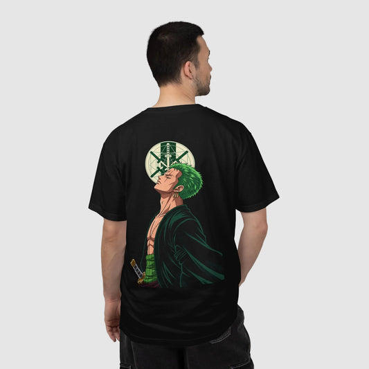 Unisex Anime Roronoa Zoro T‑Shirt