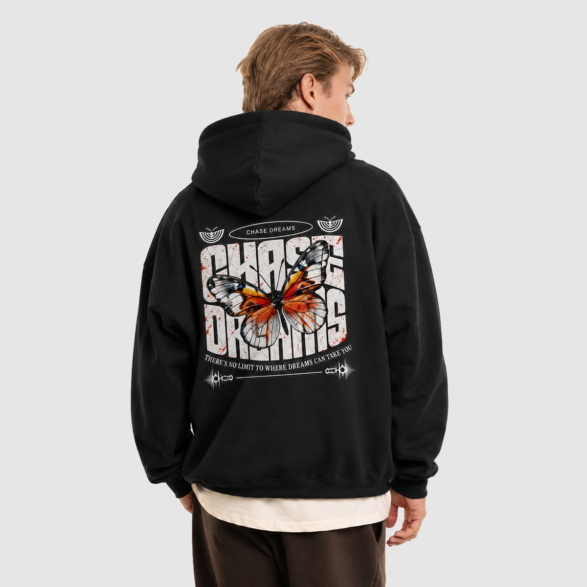 Unisex Chase Your Dreams Butterfly Hoodie