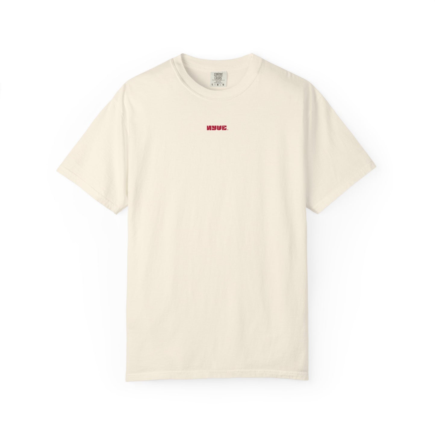 Stay Weird Graphic T-Shirt — Retro Red Psychedelic Design