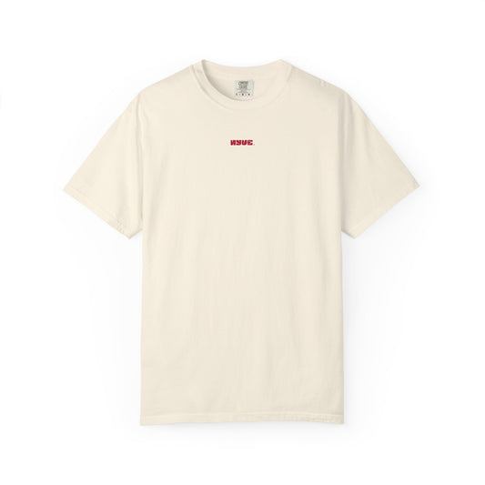 Stay Weird Graphic T-Shirt - Retro Red Psychedelic Design