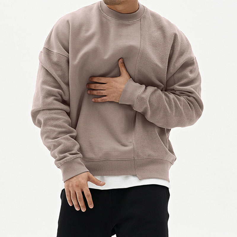 Men’s Casual Crew Neck Sweater | Loose Fit