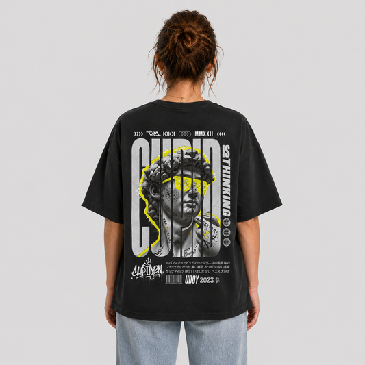 Unisex David Statue Graphic T‑shirt
