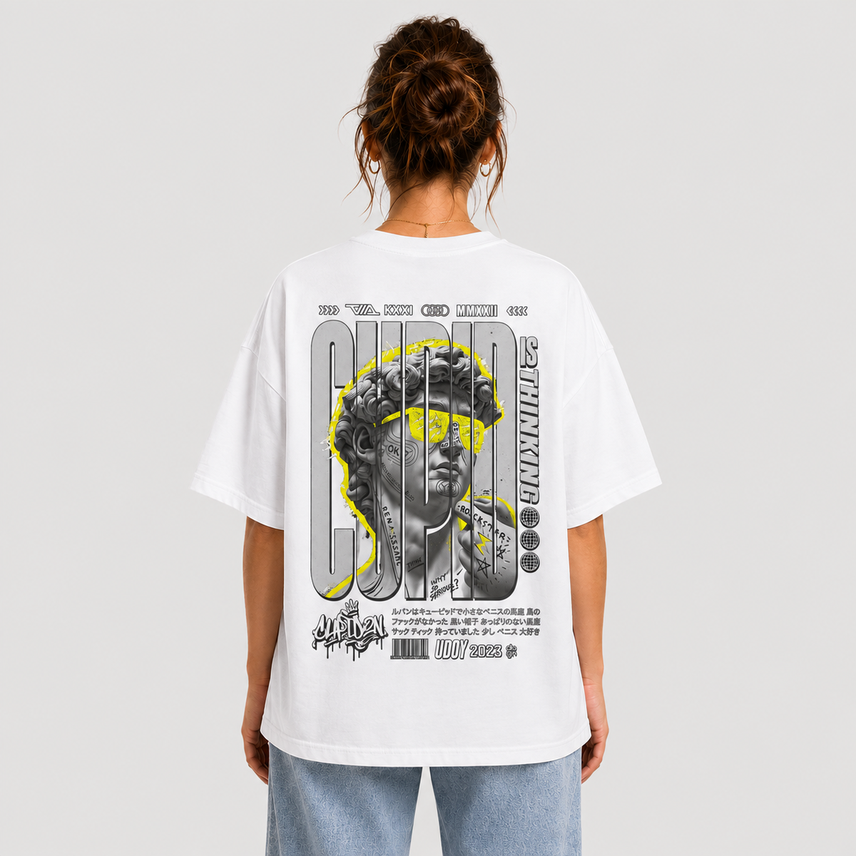 Unisex David Statue Graphic T‑shirt