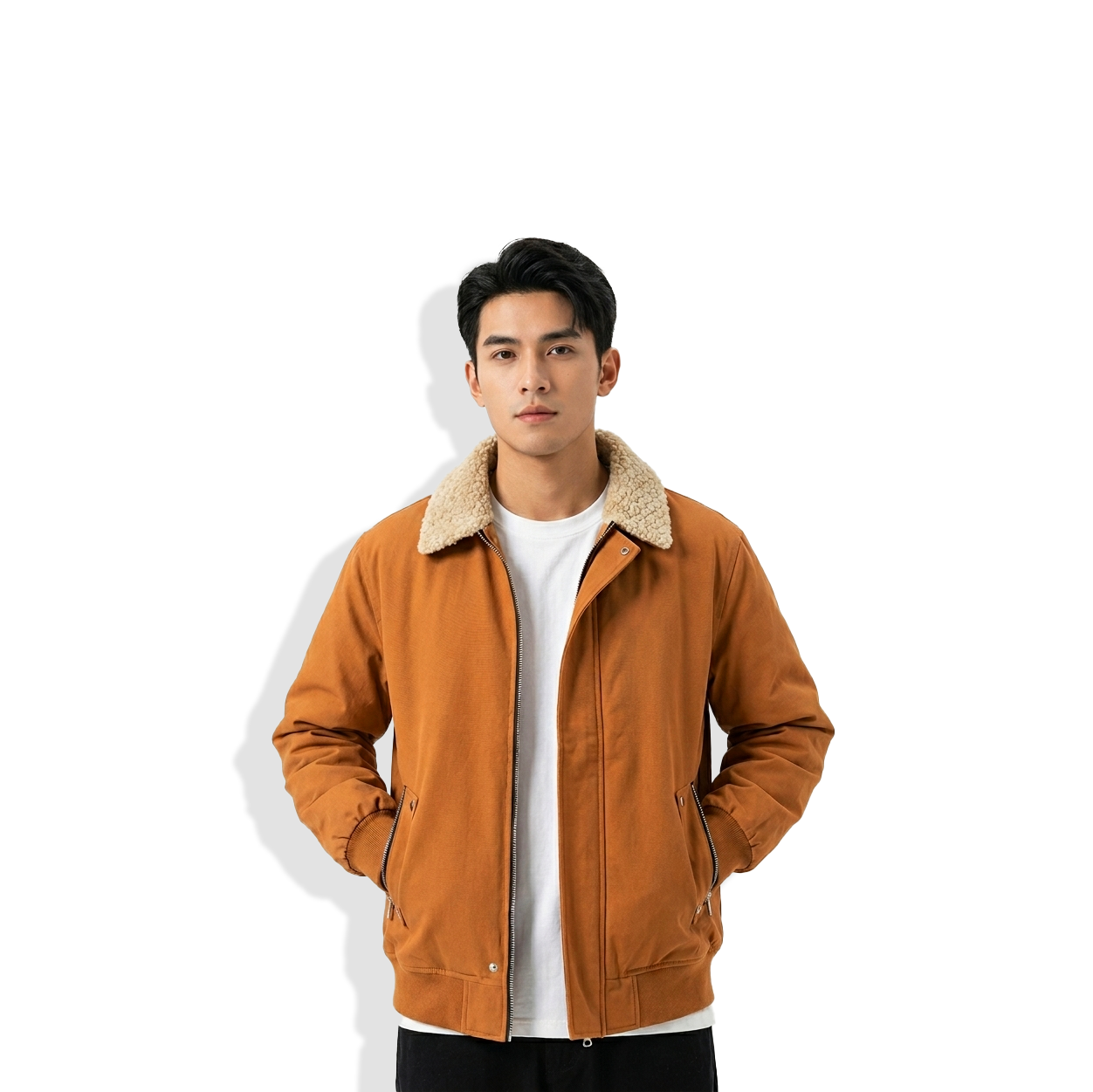 Men’s Hooded Thickened Thermal Coat | Warm Winter Jacket