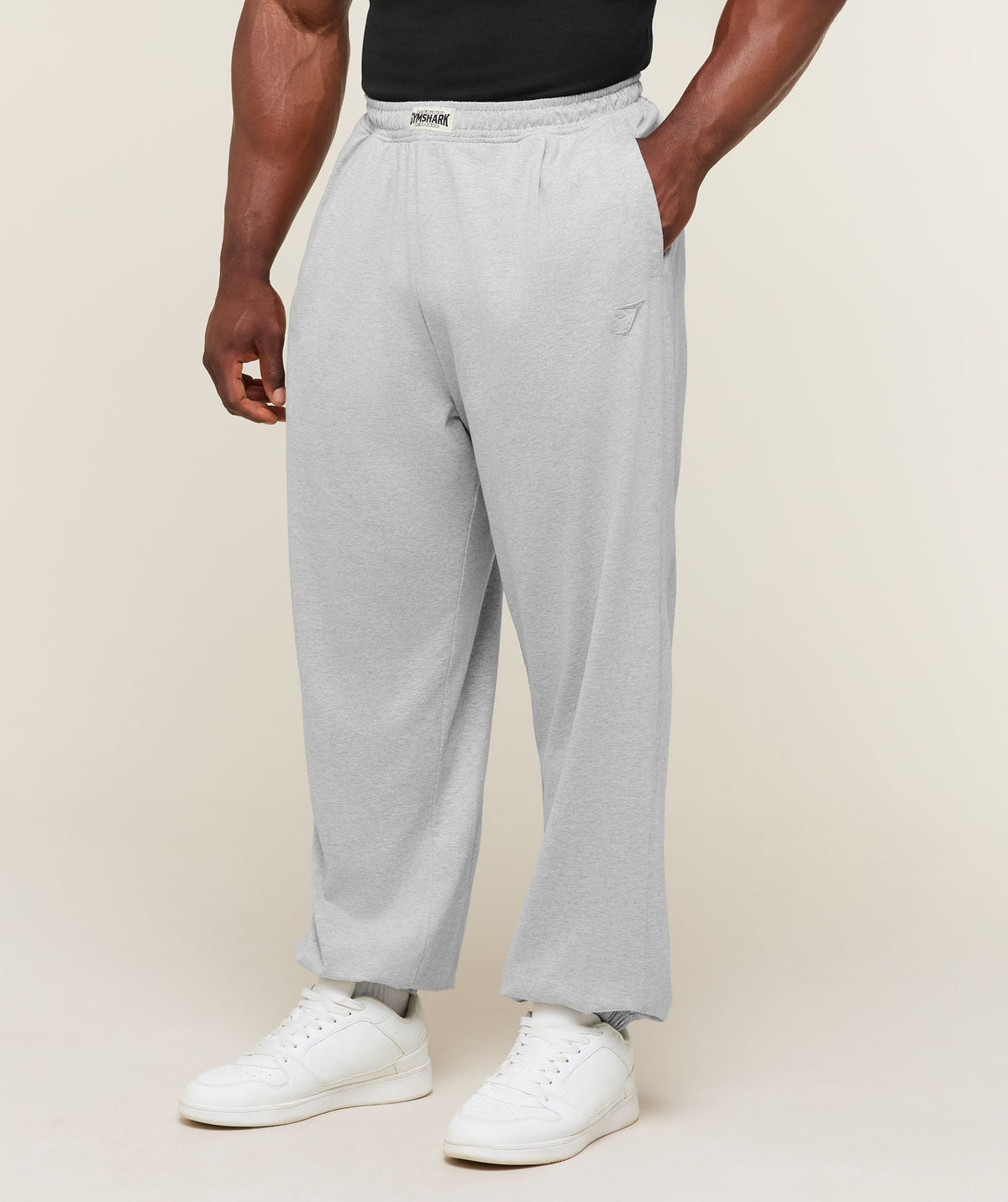 Jersey Pumper Pants - Soft Grey Marl product image