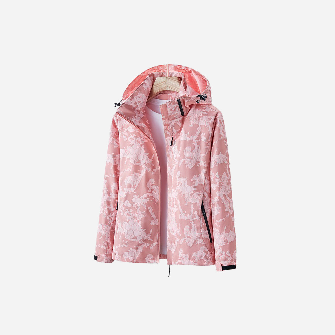 Women's Hooded Windbreaker Jacket | Outerwear