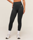Vital Regular Leggings - Black Marl product image